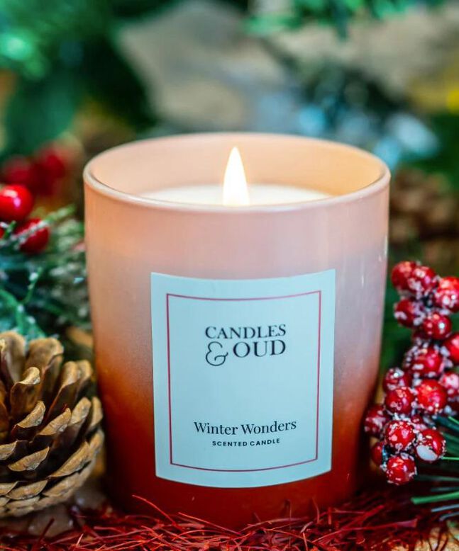 Winter Wonders Candle, , hi-res